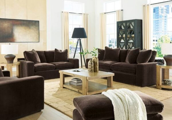Maxton Heights Brown Sofa - Image 4