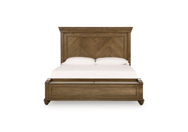 Kallarin Brown King Panel Storage Bed - Image 2