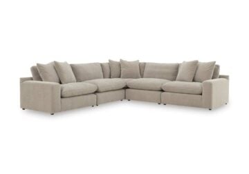 Maxton Heights Pebble Five-Piece Sectional