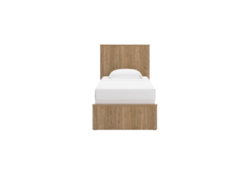 Alternative view of Gramburg Brown Twin Bed