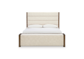 Alternative view of Marxmore Brown King Upholstered Storage Bed