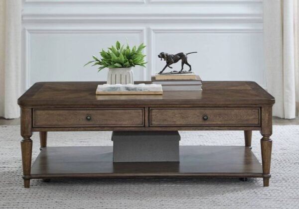 Harrison Heights Brown Cocktail Table - Image 3