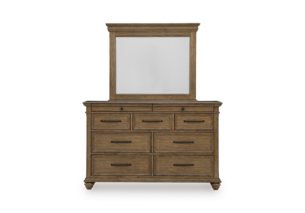 Kallarin Brown Bedroom Mirror - Image 4