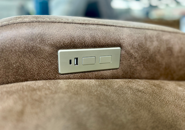 Sierra Silt 7-Piece Power Reclining Audio Sectional - Image 4