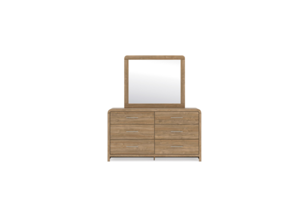 Gramburg Brown Six-Drawer Dresser - Image 4