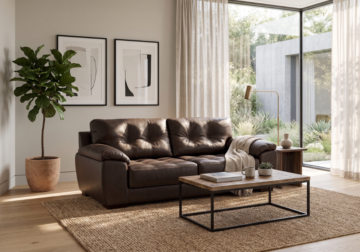 Alternative view of Finn Espresso Sofa