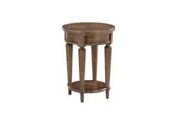 Harrison Heights Brown Chairside Table