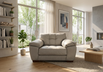 Alternative view of Finn Pebble Chair and a Half