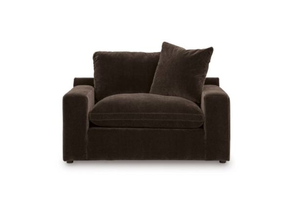 Maxton Heights Brown Chair and a Half - Image 4