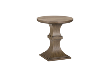 Artisan Home Brown Round Chairside Table