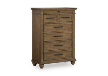 Kallarin Brown Seven Drawer Chest