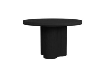 Rosalie Black Round Dining Table