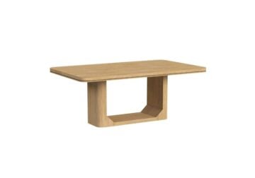 Rosalie Natural Rectangular Dining Table
