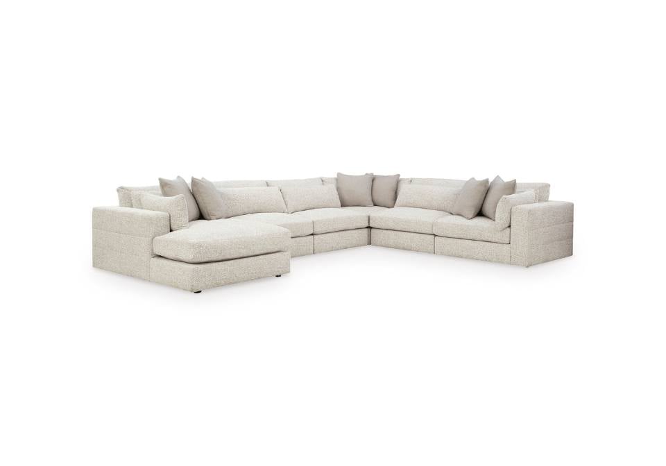 Ashbourne Estate 6 Piece LAF Chaise Sectional