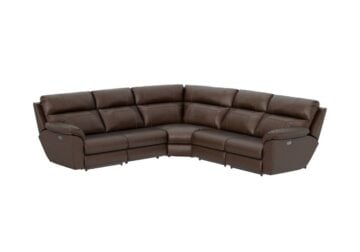 Sanford Espresso 5-Piece Sectional
