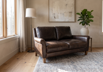 Sorrento Chestnut Loveseat
