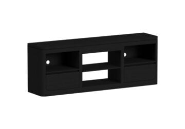 Rosalie Black 71 Inch TV Console