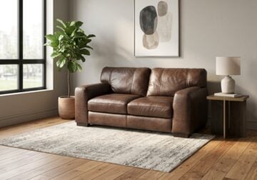 Loreto Espresso Loveseat