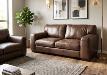 Loreto Espresso Sofa
