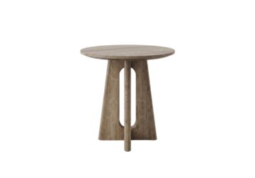 Hendrix Place Natural Round End Table