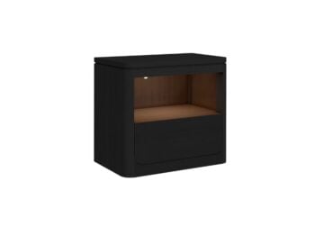 Rosalie Black Nightstand