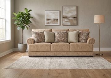 Alternative view of Monarch Sand Sofa