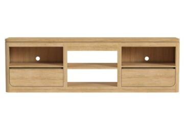 Alternative view of Rosalie Natural 82 Inch TV Console