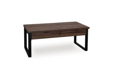 Wickman Falls Dark Brown Rectangular Cocktail Table