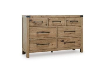 Ridgester Light Brown Dresser