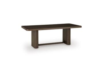 Radkin Burnished Brown Rectangular Dining Room Table