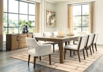 Marxmore 9Pc Dining Extension Table Set