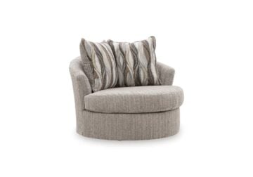 Lofwood Fossil Swivel Accent Chair