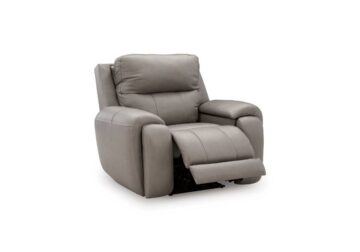 Alternative view of Real Moments Ash Power Recliner w/Audio Seating