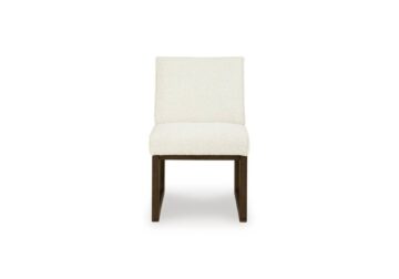 Alternative view of Radkin Off White/Brown Dining Upholstered Side Chair
