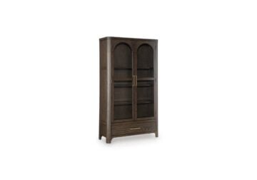 Radkin Burnished Brown Display Cabinet
