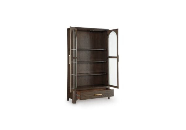 Radkin Burnished Brown Display Cabinet - Image 2