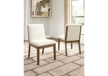 Marxmore Beige/Brown Dining Upholstered Side Chair - Image 3