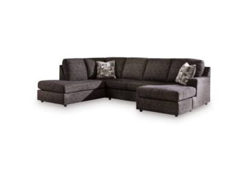 Lentiz 2Pc Onyx LAF Chaise Sectional