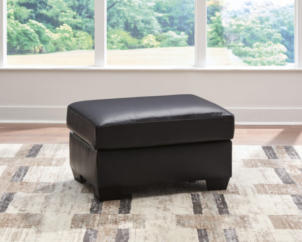 Glennbre Midnight Ottoman - Image 3