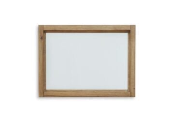 Alternative view of Ridgester Light Brown Bedroom Mirror
