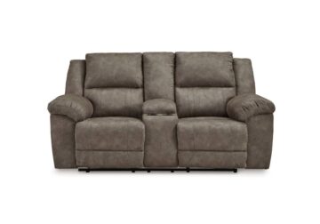 Laresview Reclining Loveseat w/Console - Image 5