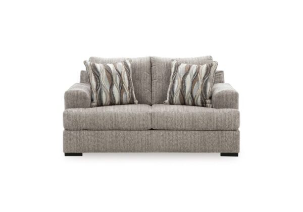 Lofwood Fossil Loveseat - Image 2