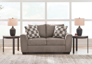 Loreo Truffle Loveseat - Image 3