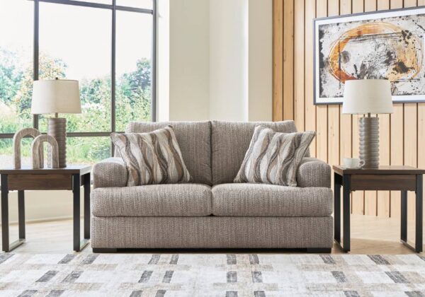 Lofwood Fossil Loveseat - Image 3