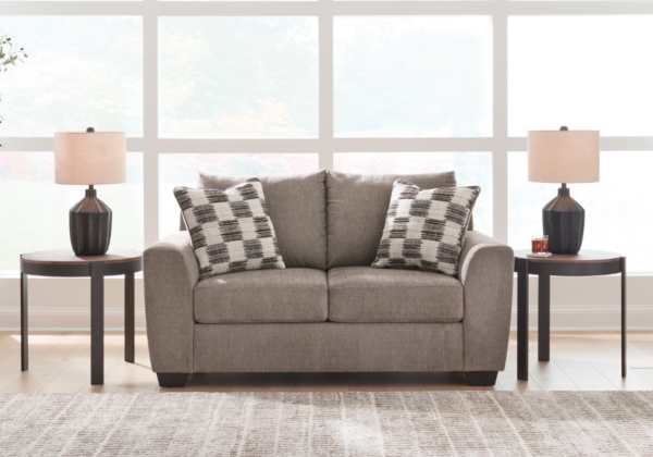 Loreo Truffle Loveseat - Image 3
