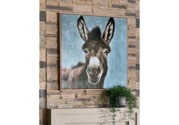 Landerton Brown/Blue/White Wall Art