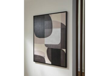 Kesleigh Black/White Wall Art