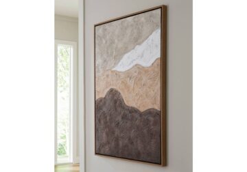 Fanthorne Tan/Brown/White Wall Art