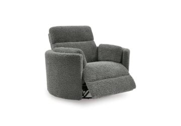 Gosaldo Silver Lead Glider Power Recliner