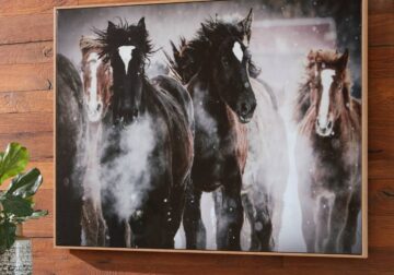 Chaseburn Brown/Black/White Wall Art